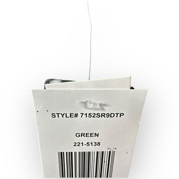 NWT City Triangles Womens Glitter Jersey Knit Gown Green Size 3 - Picture 5 of 16